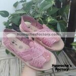 zj00442 Huarache artesanal piso mujer mayoreo fabricante calzado proveedor sandalias taller maquilador zapatos