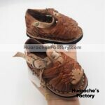 zj00559 Huarache artesanal piso bebe mayoreo fabricante calzado zapatos proveedor sandalias taller maquilador