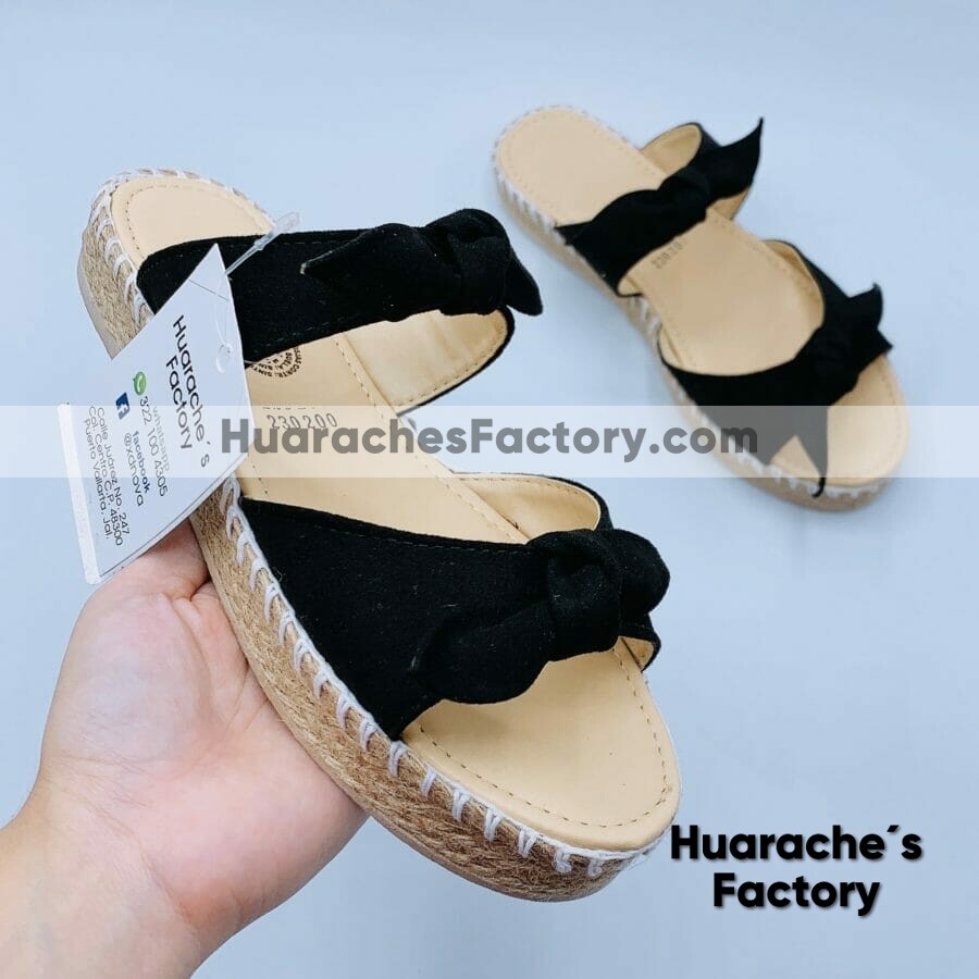 construcción naval Enseñando Incompatible zp02026 Huarache de moda zapato mayoreo para mujer de plataforma fabrica -  Huarache´s Factory