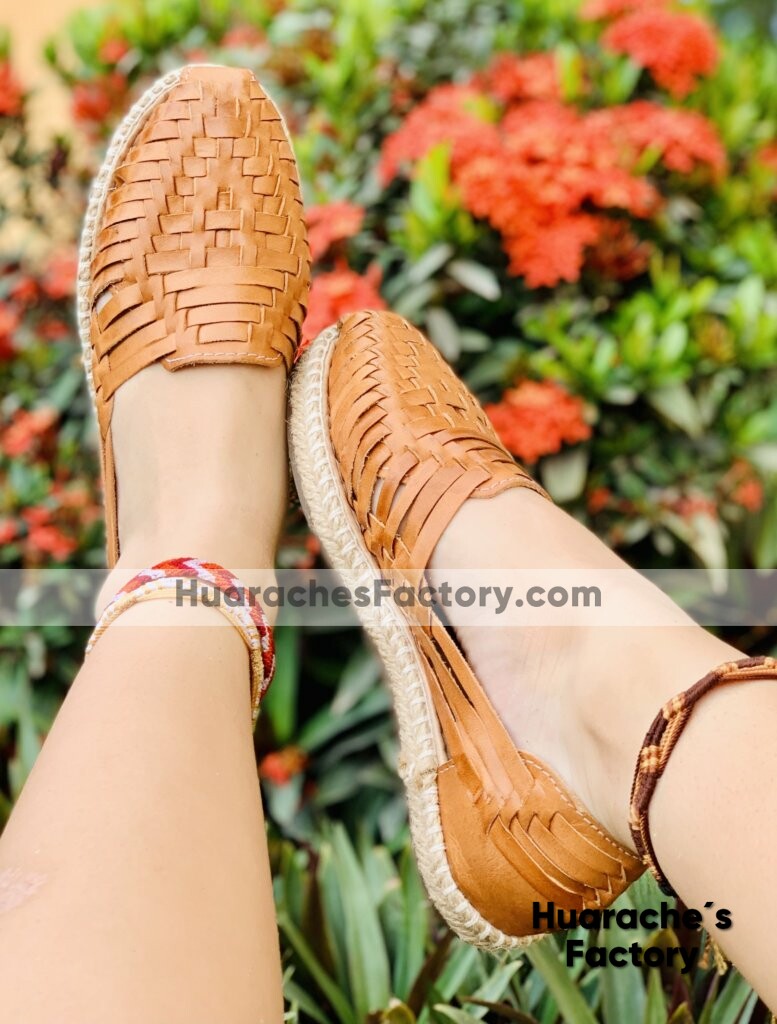 zs00156 mexicano zapato mayoreo fabrica para mujer piso Huarache´s Factory