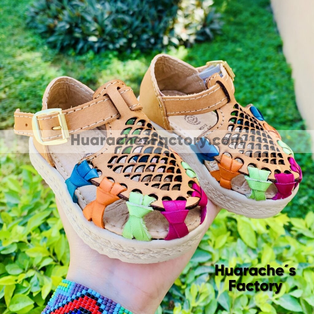 mexicano zapato mayoreo fabrica para bebe de piso - Huarache´s Factory