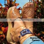 zs00361 Huarache artesanal piso mujer mayoreo fabricante calzado zapatos proveedor sandalias taller maquilador