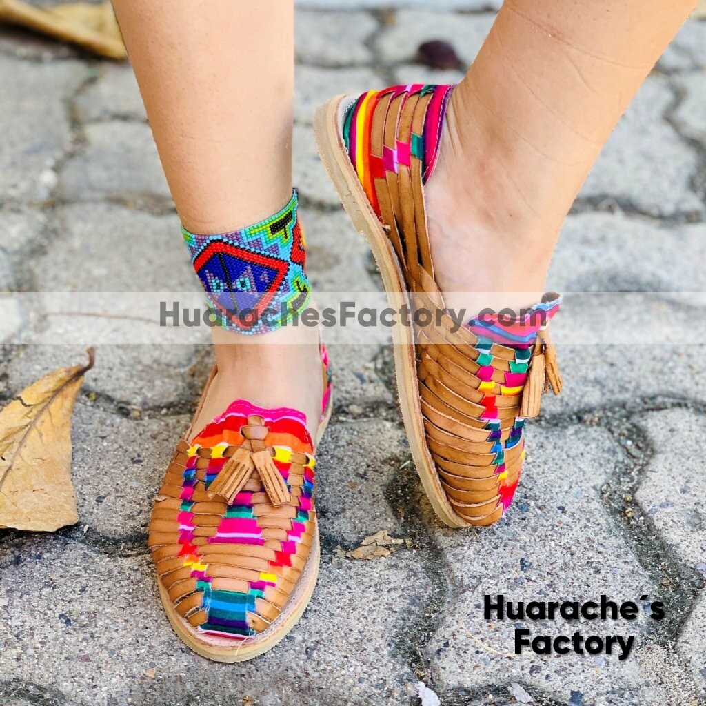 zj00007 Huarache mexicano zapato 