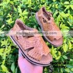 zj00115 Huarache artesanal piso bebe mayoreo fabricante calzado zapatos proveedor sandalias taller maquilador