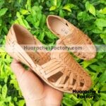 zj00310 Huarache artesanal piso bebe mayoreo fabricante calzado zapatos proveedor sandalias taller maquilador