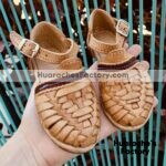 zj00762 Huarache artesanal piso bebe mayoreo fabricante calzado zapatos proveedor sandalias taller maquilador