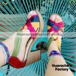 zj00764 Huarache artesanal plataforma mujer mayoreo fabricante calzado zapatos proveedor sandalias taller maquilador (1)