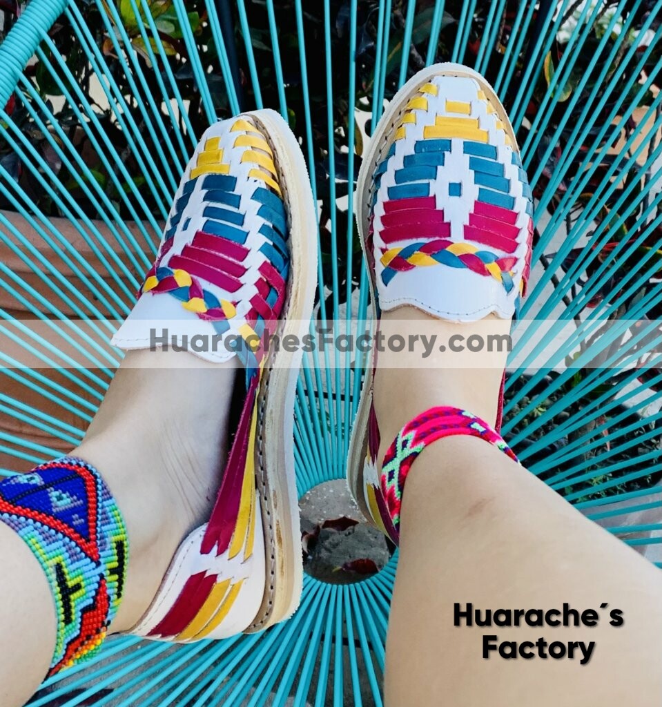 zj00769 Huarache artesanal piso mujer mayoreo fabricante calzado zapatos proveedor sandalias taller maquilador (1)