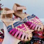 zj00788 Huarache artesanal piso infantil mayoreo fabricante calzado zapatos proveedor sandalias taller maquilador