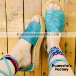 zj00820 Huaraches artesanales de piso mujer mayoreo fabricante calzado zapatos proveedor sandalias taller maquilador