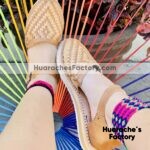zj00822 Huarache artesanal piso mujer mayoreo fabricante calzado zapatos proveedor sandalias taller maquilador (2)