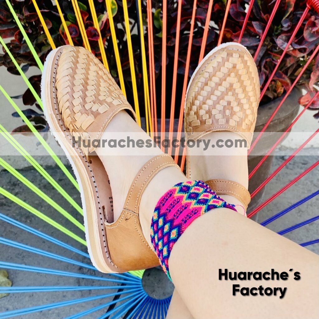 zj00822 Huarache artesanal piso mujer mayoreo fabricante calzado zapatos proveedor sandalias taller maquilador (3)