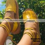 zj00829 Huaraches artesanales de piso mujer mayoreo fabricante calzado zapatos proveedor sandalias taller maquilador