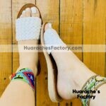 zs00789 Huaraches artesanales de piso mujer mayoreo fabricante calzado zapatos proveedor sandalias taller maquilador