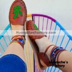 zs00811 Huaraches artesanales de piso mujer mayoreo fabricante calzado zapatos proveedor sandalias taller maquilador
