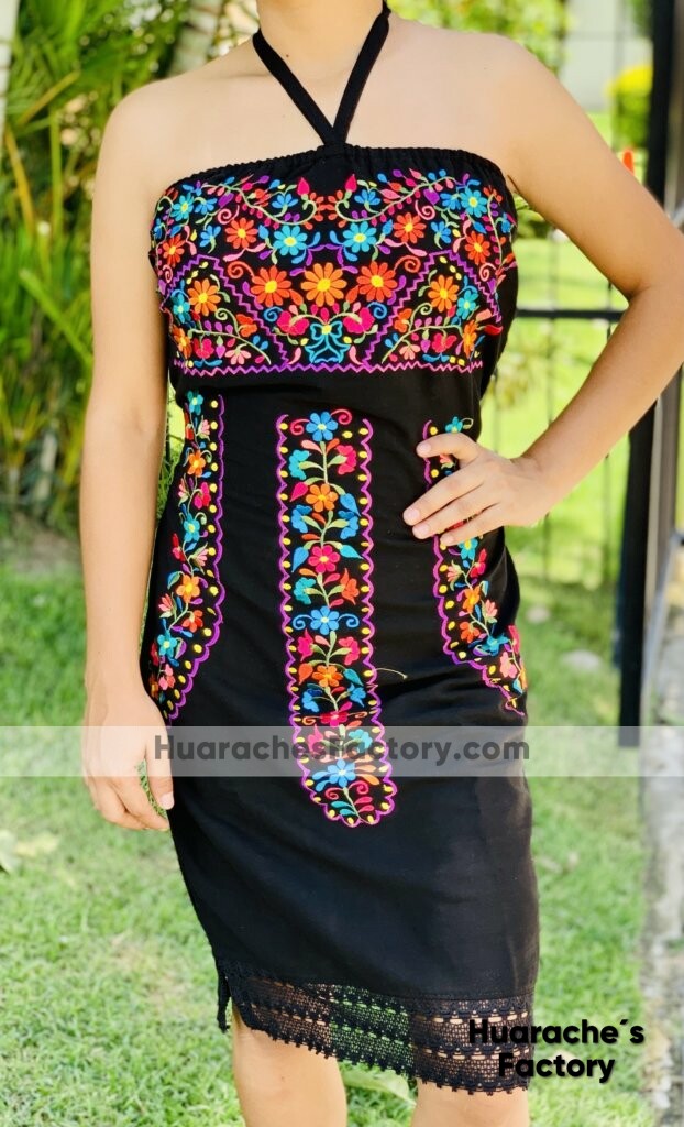 rj00660 Vestido para mujer artesanal Chiapas Proveedor Mayorista -  Huarache´s Factory