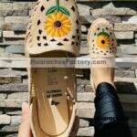 ZJ00970 Huaraches Artesanales Piso Para Mujer Tan Girasol mayoreo fabricante calzado zapatos proveedor (1)